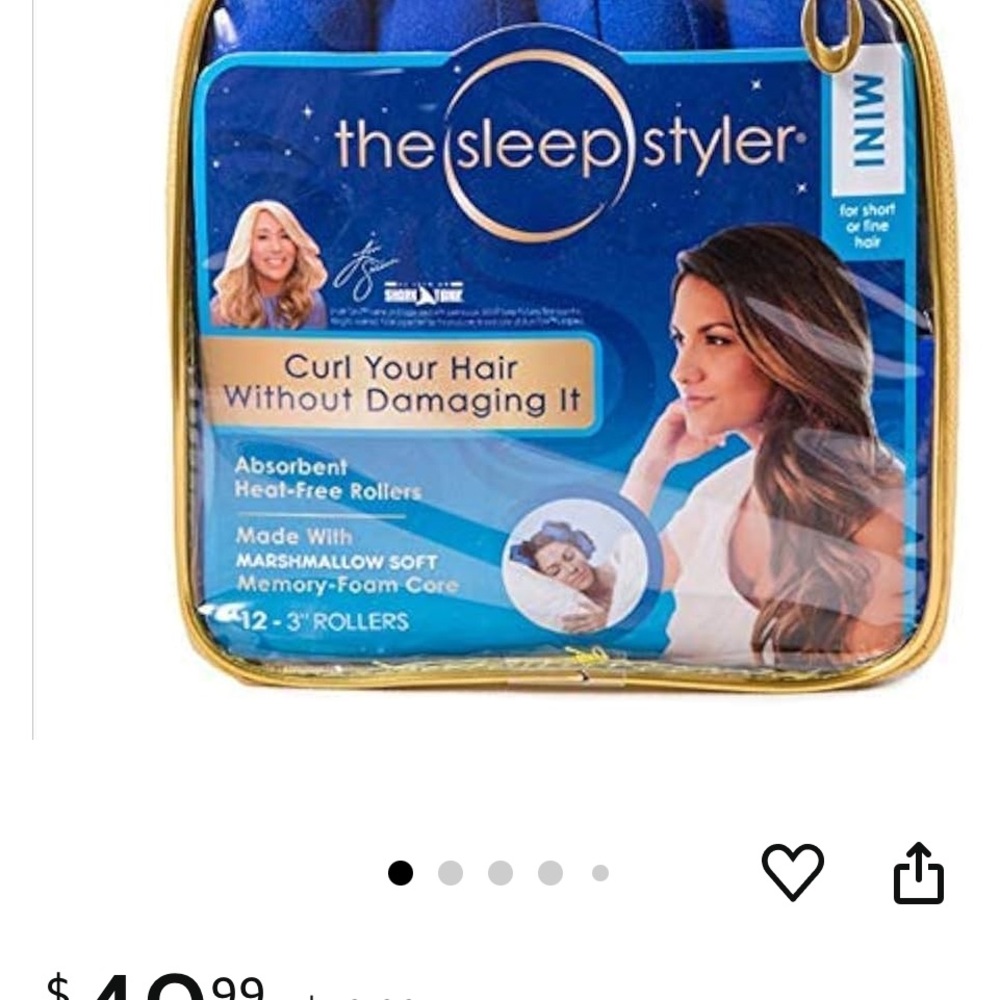 Free Shipping—The Sleep Styler Large Curlers